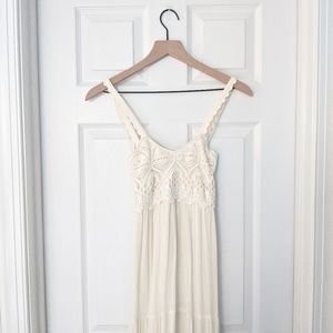 AE Cream Maxi Dress